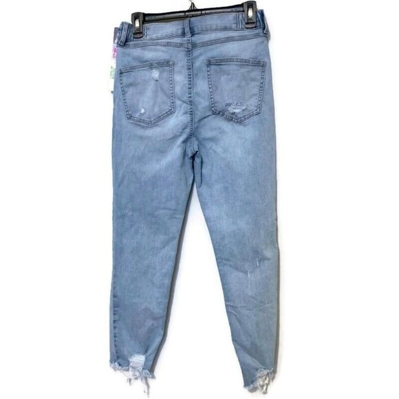 REWASH JUNIOR SUPER HIGH RISE MOM Jeans Size 7/ 28 ~Perfectly Fits The Waist~ - Picture 7 of 9